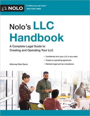 Nolo's LLC Handbook: A Complete Legal Guide to Creating and Operating Your LLC