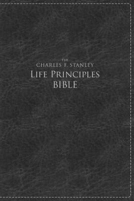 Charles F. Stanley Life Principles Bible-NKJV-Large Print