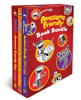 Awesome Friendly 3-Book Hardcover Gift Set: Diary of an Awesome Friendly Kid, Rowley Jefferson's Awesome Friendly Adventure, and Rowley Jefferson's Aw