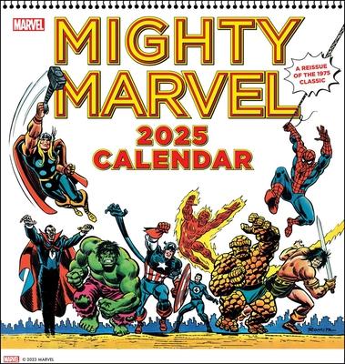 Mighty Marvel 2025 Wall Calendar: A Reissue of the 1975 Classic