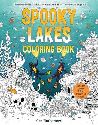 Spooky Lakes Coloring Book: Includes Pull-Out, Oversized Poster to Color! Subscription
