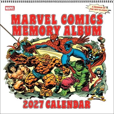 Marvel Comics Memory Album 2027 Wall Calendar: A Reissue of the 1977 Classic Subscription