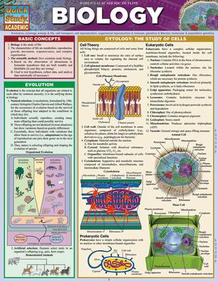 Biology: A Quickstudy Laminated Reference Guide