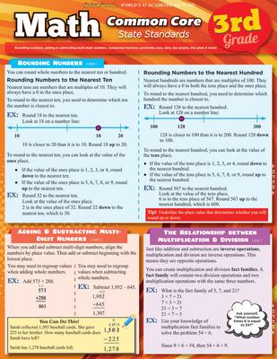 Math Common Core 3rd Grade