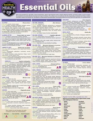 Essential Oils: Quickstudy Laminated Reference Guide