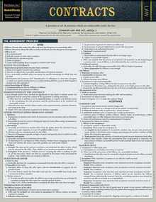 Contracts: Quickstudy Laminated Reference Guide