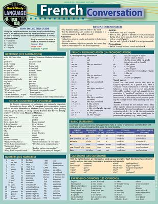 French Conversation: A Quickstudy Language Reference Guide