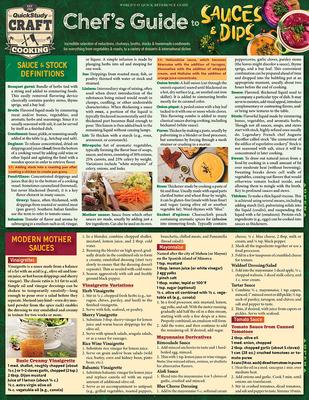 Chef's Guide to Sauces & Dips: A Quickstudy Laminated Reference