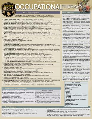 Occupational Therapy: A Quickstudy Laminated Reference Guide