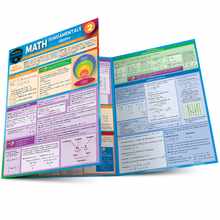 Math Fundamentals 2 - Algebra: For Middle School - A Quickstudy Laminated Reference Guide