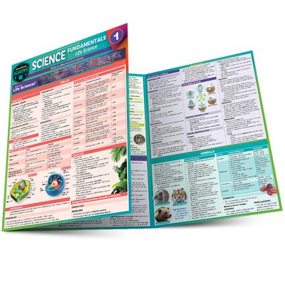 Science Fundamentals 1 - Life Science - Cells, Plants & Animals: For Middle School - A Quickstudy Laminated Reference & Study Guide Subscription