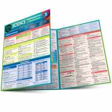 Science Fundamentals 3 - Physical Science: For Middle School - A Quickstudy Laminated Reference & Study Guide