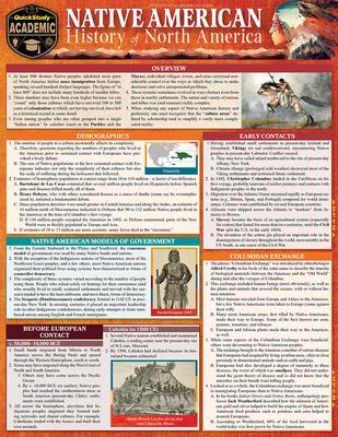 Native American History - North America: Quickstudy Lamninated Reference & Study Guide