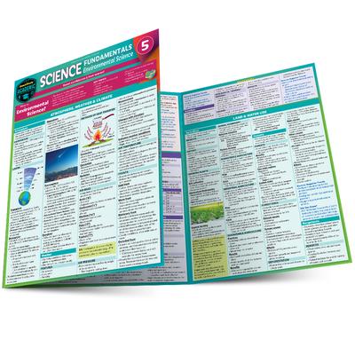 Science Fundamentals 5 - Environmental Science: For Middle School - A Quickstudy Laminated Reference & Study Guide Subscription