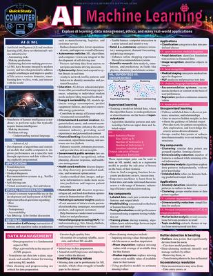 AI Machine Learning: A Quickstudy Laminated Reference Guide