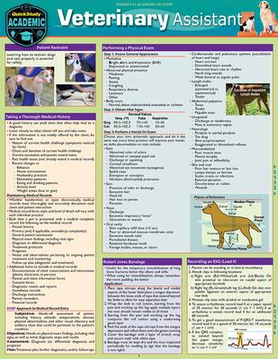 Veterinary Assistant: A Quickstudy Laminated Reference Guide Subscription