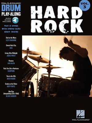 Hard Rock - Drum Play-Along Volume 3 Book/Online Audio [With CD]