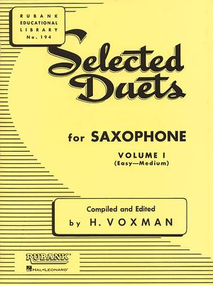 Selected Duets for Saxophone: Volume 1 - Easy to Medium