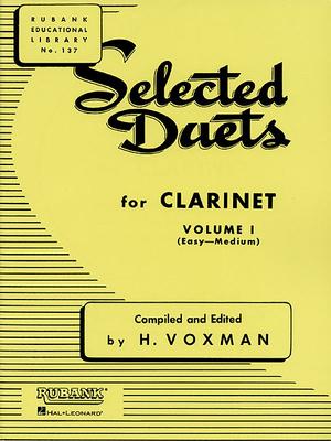 Selected Duets for Clarinet: Volume 1 - Easy to Medium