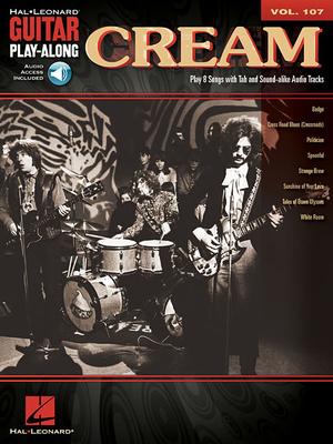 Cream - Guitar Play-Along Vol. 107 Book/Online Audio