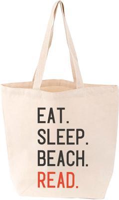 Eat. Sleep. Beach. Read. Tote