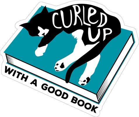 Curled Up with a Good Book Sticker (Pack of 6) Subscription