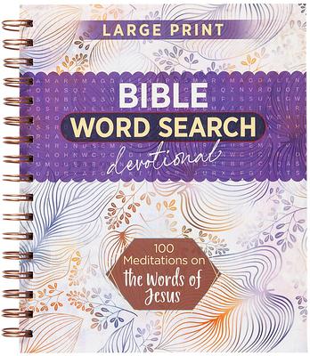 100 Meditations on the Words of Jesus: Word Search Devotional Subscription