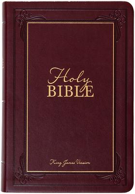 KJV Holy Bible Giant Print Compact Garnet Subscription