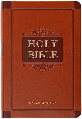 KJV Holy Bible Giant Print Compact Sienna Subscription