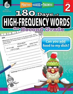 180 Days(tm) High-Frequency Words for Second Grade: Practice, Assess, Diagnose