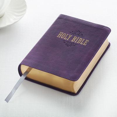 KJV Compact Large Print Lux-Leather Purple