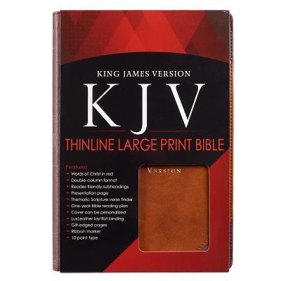 KJV LP Lux-Leather Brown Portfolio Design