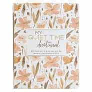 My Quiet Time Devotional - 365 Devotions for Women to Bring You Into the Peace of the Presence of God Peach Floral Softcover Flexcover Gift Book W/Rib Subscription