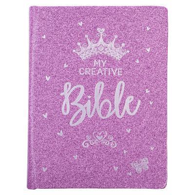 My Creative Bible Purple Glitter Hardcover