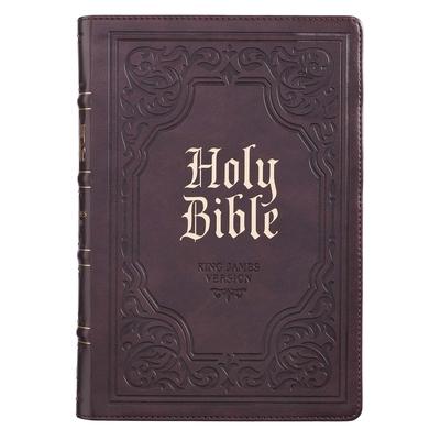 KJV Bible Giant Print Full Size Dark Brown