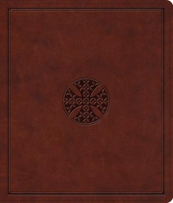 ESV Journaling Bible (Trutone, Brown, Mosaic Cross Design)