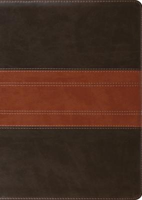 ESV Study Bible, Large Print (Trutone, Forest/Tan, Trail Design)