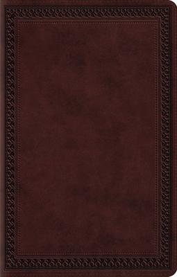 ESV Premium Gift Bible (Trutone, Mahogany, Border Design)