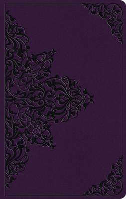 ESV Large Print Value Thinline Bible (Trutone, Lavender, Filigree Design)