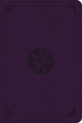 ESV Large Print Bible (Trutone, Lavender, Emblem Design)