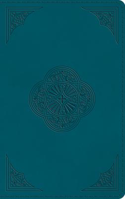 ESV Thinline Bible (Trutone, Deep Teal, Rotunda Design)