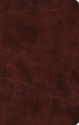 ESV Large Print Thinline Bible (Trutone, Mahogany)