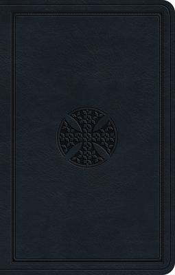 ESV Premium Gift Bible (Trutone, Navy, Mosaic Cross Design)