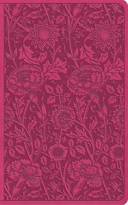 ESV Vest Pocket New Testament with Psalms and Proverbs (Trutone, Berry, Floral Design)