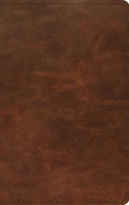 ESV Thinline Bible (Full Grain Leather, Deep Brown)