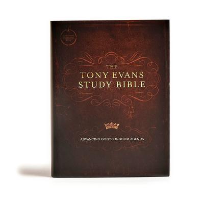 CSB Tony Evans Study Bible, Hardcover: Study Notes and Commentary, Articles, Videos, Easy-To-Read Font