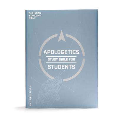 CSB Apologetics Study Bible for Students, Hardcover: Black Letter, Teens, Study Notes and Commentary, Ribbon Marker, Sewn Binding, Easy-To-Read Bible