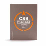 CSB Study Bible, Hardcover: Red Letter, Study Notes and Commentary, Illustrations, Ribbon Marker, Sewn Binding, Easy-To-Read Bible Serif Type Subscription