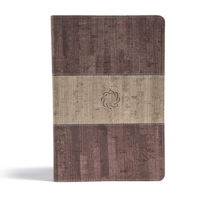 CSB Essential Teen Study Bible, Weathered Gray Cork Leathertouch