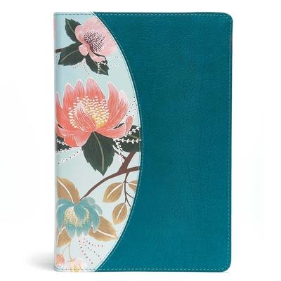 The CSB Study Bible for Women, Teal/Sage Leathertouch, Indexed